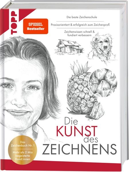 Produktbild: Die Kunst des Zeichnens. Die beste Zeichenschule