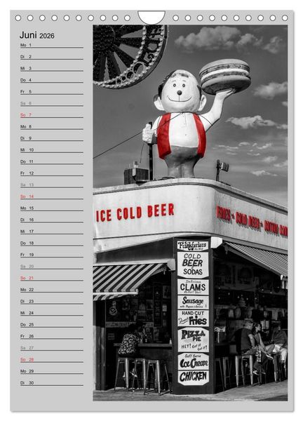Produktbild: New York Colorkey (Wandkalender 2026 DIN A4 hoch), CALVENDO Monatskalender