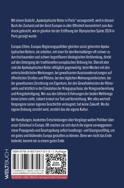 Produktbild: Europa und die Apokalyptischen Reiter
