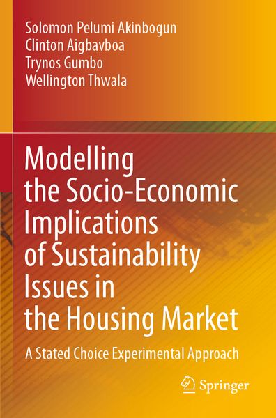 Produktbild: Modelling the Socio-Economic Implications of Sustainability Issues in the Housing Market