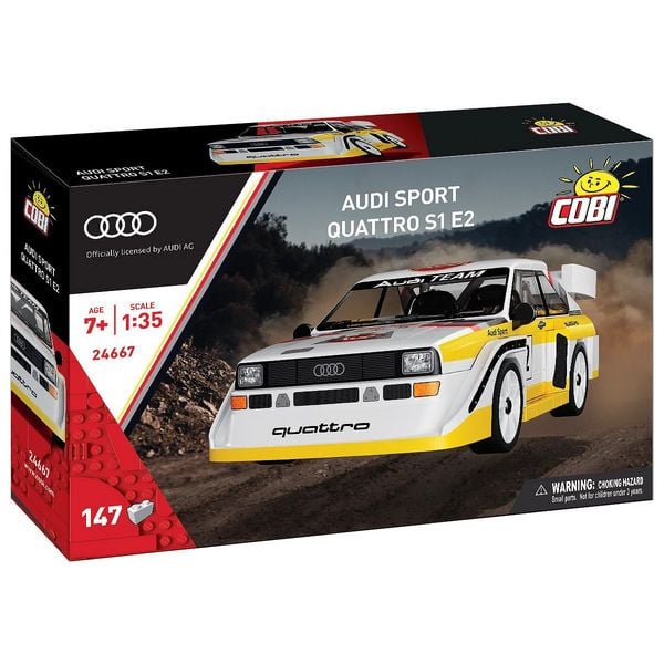 COBI 24667 - Audi Sport Quattro S1 E2, Bausatz 1:35, 147 Klemmbausteine