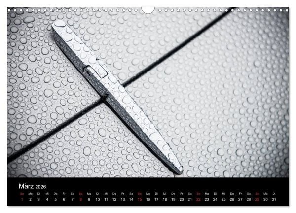 Produktbild: Lamborghini im Regen (Wandkalender 2026 DIN A3 quer), CALVENDO Monatskalender