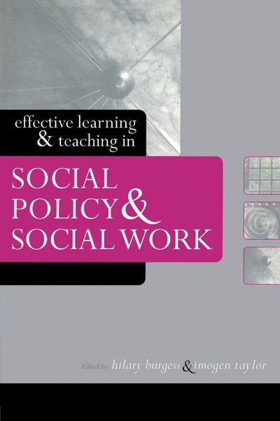 Produktbild: Effective Learning and Teaching in Social Policy and Social Work