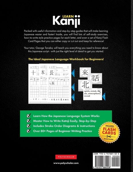Produktbild: Learn Japanese Kanji N5 Workbook