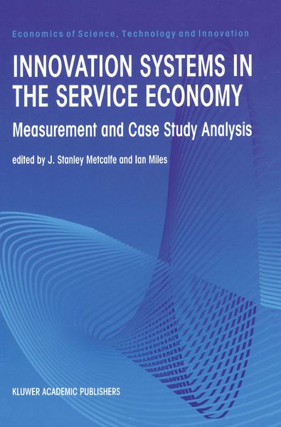Produktbild: Innovation Systems in the Service Economy