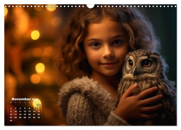 Produktbild: Kleine Herzen, Gro&szlig;e Liebe: Ein Jahr voller Freude und Entz&uuml;cken (Wandkalender 2026 DIN A3 quer), CALVENDO Monatskalender