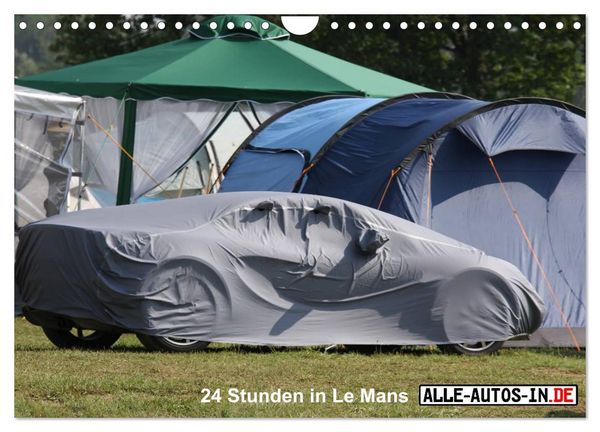 Produktbild: 24 Stunden in Le Mans (Wandkalender 2026 DIN A4 quer), CALVENDO Monatskalender