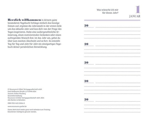 Produktbild: 5 Jahre - Mein Tagebuch mit 365 Fragen (Modern Design)