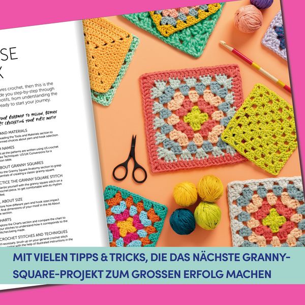 Produktbild: Das gro&szlig;e Granny Square H&auml;kelbuch