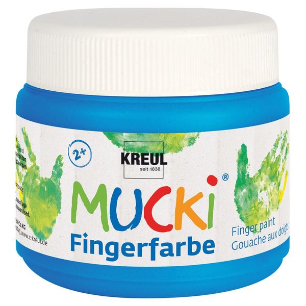 KREUL Fingerfarben MUCKi blau 150ml Dose