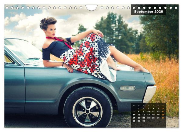 Produktbild: Rockabilly - Back to the 50s (Wandkalender 2026 DIN A4 quer), CALVENDO Monatskalender