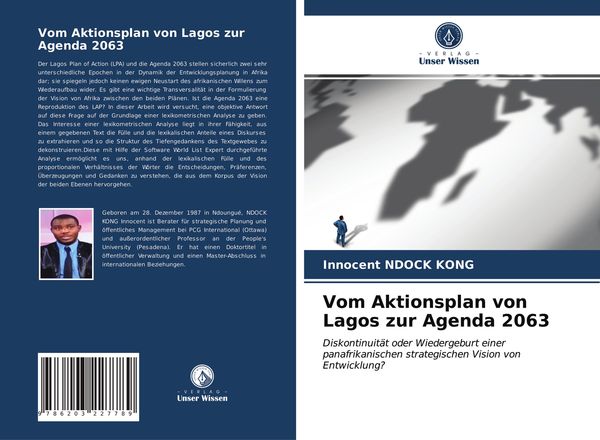 Vom Aktionsplan von Lagos zur Agenda 2063, Taschenbuch von Innocent Ndock Kong, Verlag Unser Wissen, 9786203227789