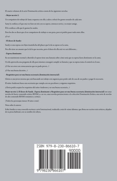 Produktbild: Dominaci&oacute;n y Sumisi&oacute;n Er&oacute;tica Vol. 4