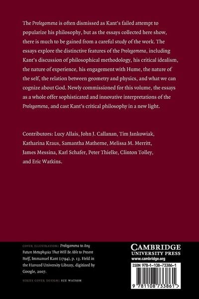 Produktbild: Kant's Prolegomena