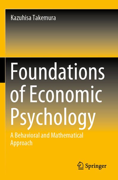 Produktbild: Foundations of Economic Psychology