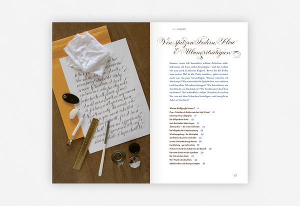 Produktbild: Spitzfederkalligrafie