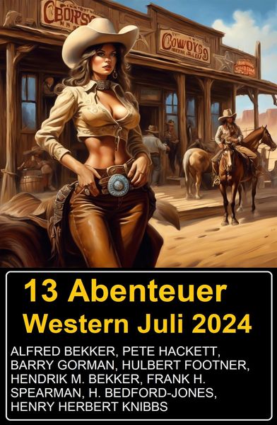 Produktbild: 13 Abenteuer Western Juli 2024