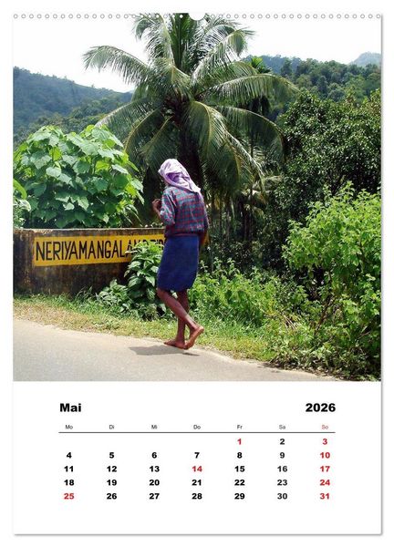 Produktbild: In Kerala (hochwertiger Premium Wandkalender 2026 DIN A2 hoch), Kunstdruck in Hochglanz