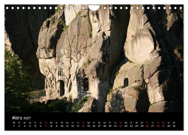 Produktbild: Die Externsteine (Wandkalender 2027 DIN A4 quer), CALVENDO Monatskalender