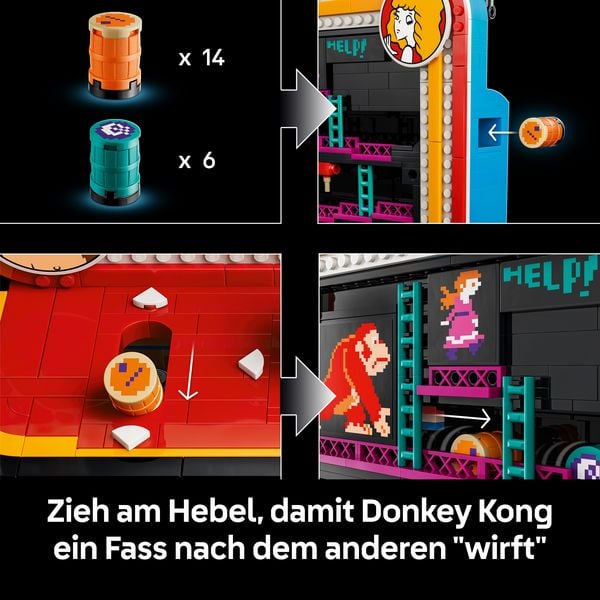 Produktbild: LEGO Donkey Kong Arcade - Retro-Spielautomat Modellbau 72051