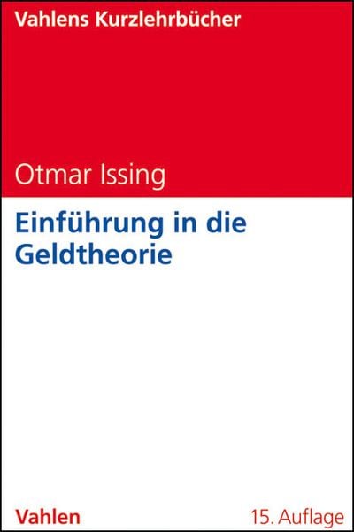 Produktbild: Einf&uuml;hrung in die Geldtheorie