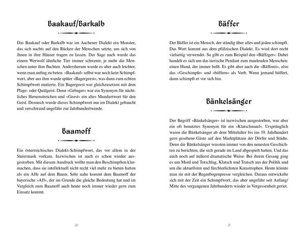 Produktbild: Das Buch der Schimpfw&ouml;rter und Fl&uuml;che