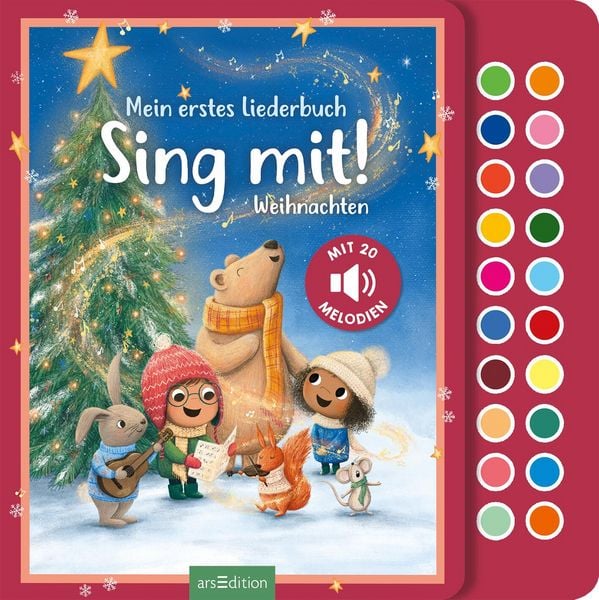 Sing mit! Weihnachten, Gebundene Ausgabe von Gerald "Greulix" Schrank, arsedition, 978-3-8458-6576-8