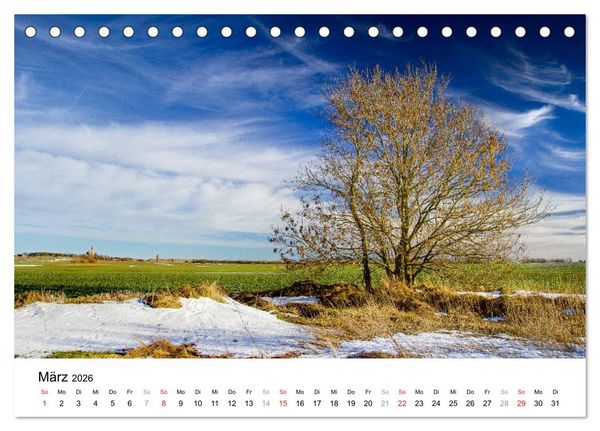 Produktbild: R&uuml;gen (Tischkalender 2026 DIN A5 quer), CALVENDO Monatskalender