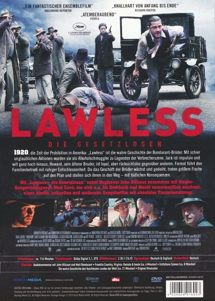 Produktbild: Lawless - Die Gesetzlosen