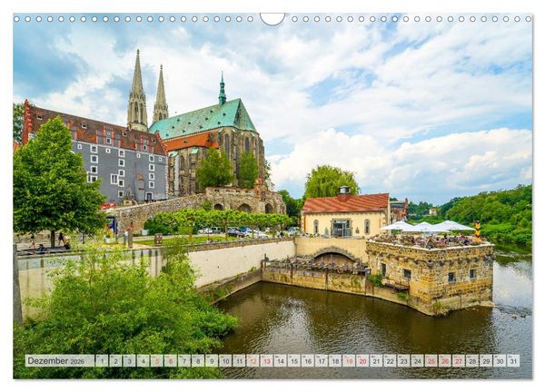 Produktbild: G&ouml;rlitz Impressionen (Wandkalender 2026 DIN A3 quer), CALVENDO Monatskalender