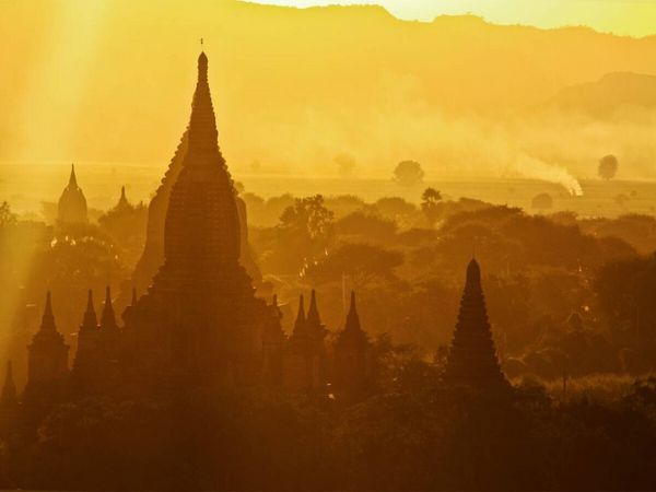 Produktbild: CALVENDO Puzzle Bagan | 1000 Teile Lege-Gr&ouml;&szlig;e 64x48cm Foto-Puzzle f&uuml;r gl&uuml;ckliche Stunden