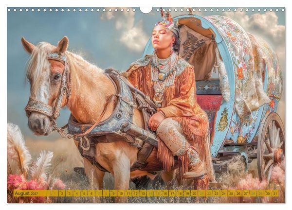 Produktbild: Kutschentr&auml;ume - Fantasiewerke (Wandkalender 2027 DIN A3 quer), CALVENDO Monatskalender