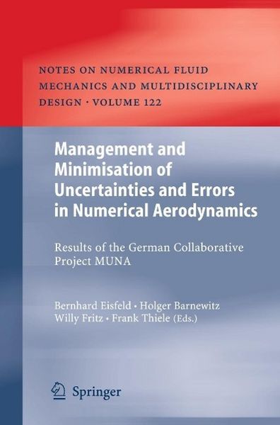 Produktbild: Management and Minimisation of Uncertainties and Errors in Numerical Aerodynamics