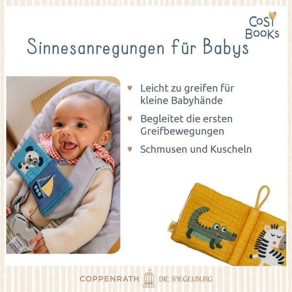 Produktbild: CosyBooks: Babys liebstes Minibuch