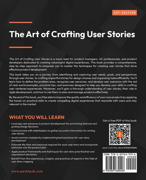 Produktbild: The Art of Crafting User Stories