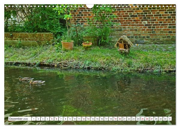 Produktbild: Boizenburg an der Elbe - Fliesenstadt im Dreil&auml;ndereck (Wandkalender 2026 DIN A3 quer), CALVENDO Monatskalender