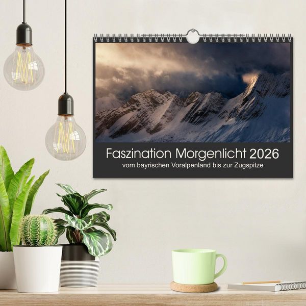 Produktbild: Faszination Morgenlicht (Wandkalender 2026 DIN A4 quer), CALVENDO Monatskalender