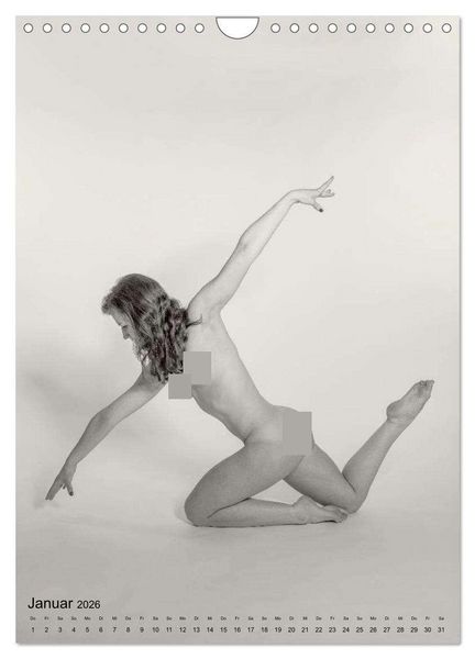 Produktbild: Akrobatische Aktfotos (Wandkalender 2026 DIN A4 hoch), CALVENDO Monatskalender