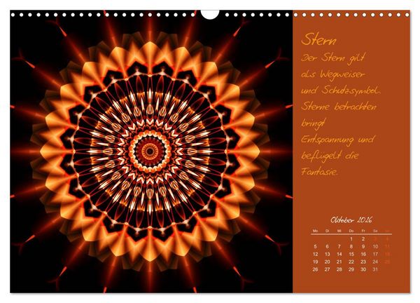 Produktbild: Kleine Chakrenlehre (Wandkalender 2026 DIN A3 quer), CALVENDO Monatskalender