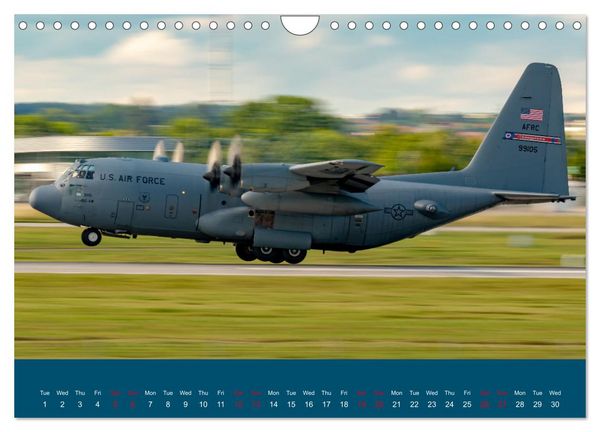 Produktbild: Panning Aviation Photography (Wall Calendar 2026 DIN A4 landscape), CALVENDO 12 Month Wall Calendar