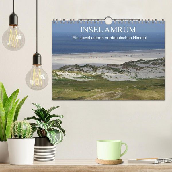 Produktbild: Insel Amrum - Ein Juwel unterm norddeutschen Himmel (Wandkalender 2026 DIN A4 quer), CALVENDO Monatskalender