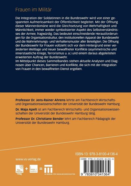 Produktbild: Frauen im Milit&auml;r