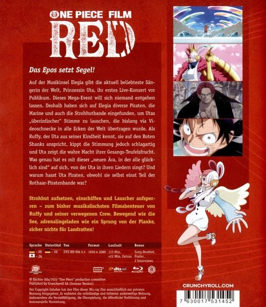 Produktbild: One Piece - 14. Film: Red