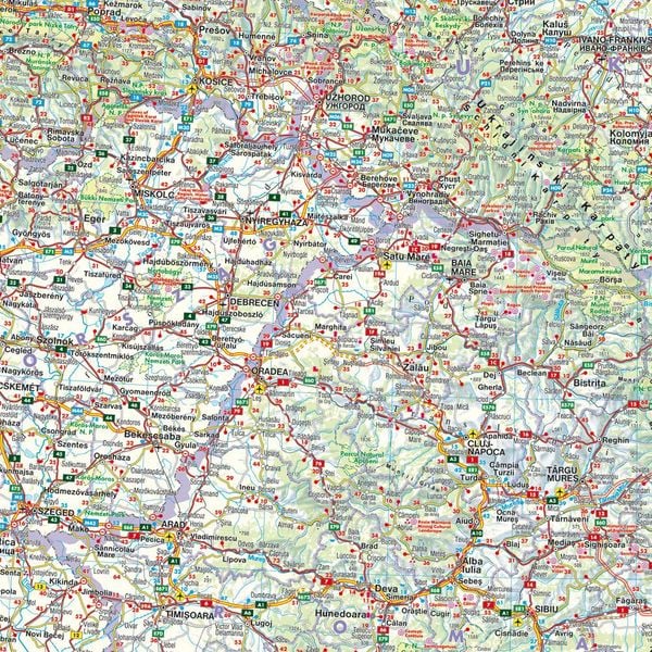 Balkan - Südosteuropa, Straßenkarte 1:2.000.000, freytag & berndt