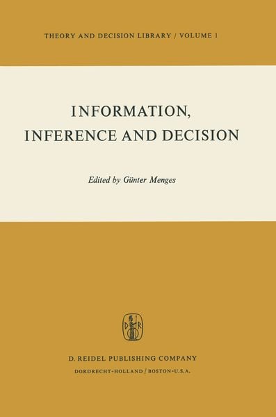 Produktbild: Information, Inference and Decision