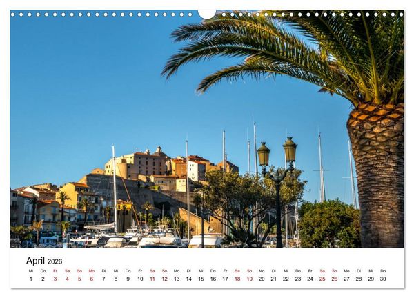 Produktbild: Korsika - Die Sch&ouml;ne im MIttelmeer (Wandkalender 2026 DIN A3 quer), CALVENDO Monatskalender