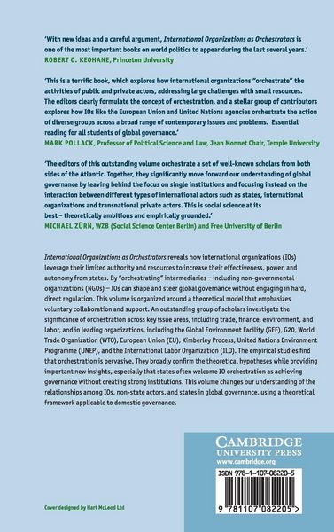 Produktbild: International Organizations as Orchestrators