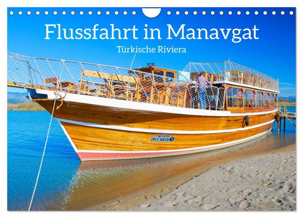 Produktbild: Flussfahrt in Manavgat (Wandkalender 2026 DIN A4 quer), CALVENDO Monatskalender