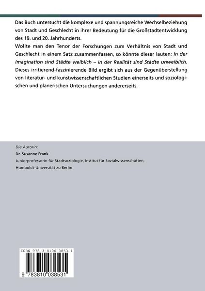 Produktbild: Stadtplanung im Geschlechterkampf