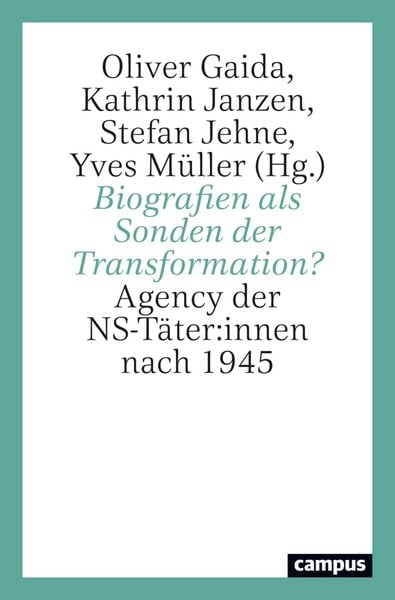 Produktbild: Biografien als Sonden der Transformation?